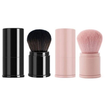 Professional Retractable Kabuki Makeup Brushes Face Powder Brush Loose Powder Blush Multifunctional Make Up Brush